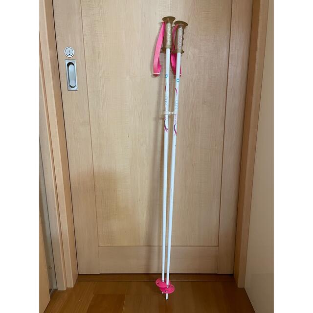 スキーストック  サイズ　116cm スポーツ/アウトドアのスキー(ストック)の商品写真