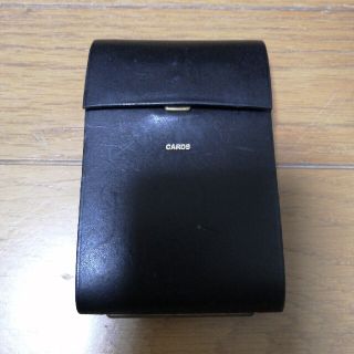 ポーター(PORTER)のPOTER レザーカードケース 中古品(名刺入れ/定期入れ)