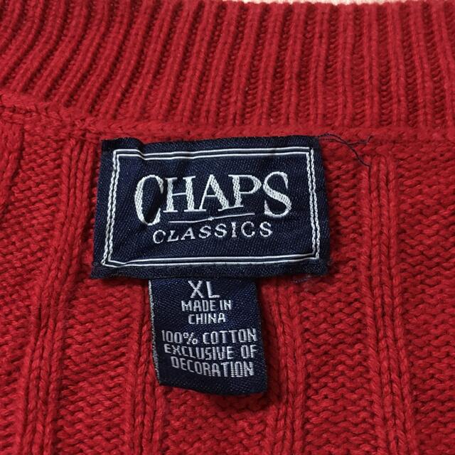CHAPS(チャップス)のチャップス ラルフローレン CHAPS CLASSICS ニット セーター XL メンズのトップス(ニット/セーター)の商品写真