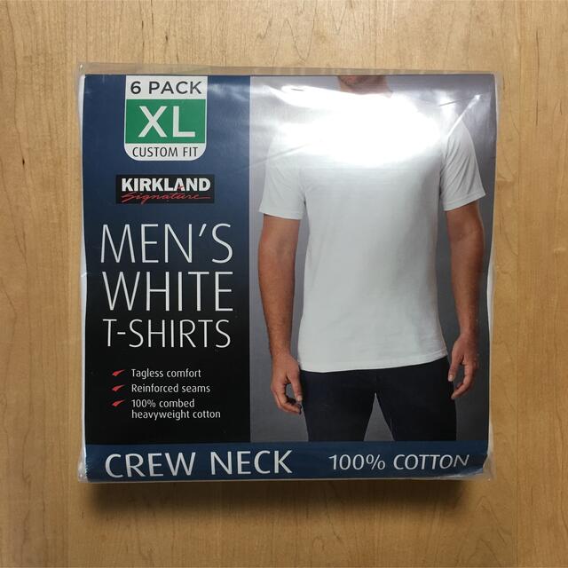 コストコ(コストコ)の【新品・送料込み】カークランド メンズクルーネックTシャツ XL [2枚セット] メンズのトップス(Tシャツ/カットソー(半袖/袖なし))の商品写真