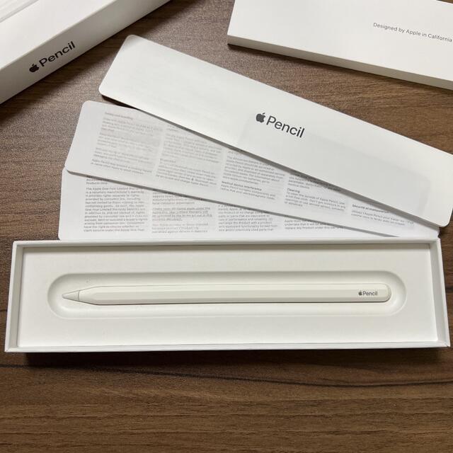 Apple(アップル)のiPadPro Apple Pencil 第2世代 MU8F2J/A スマホ/家電/カメラのPC/タブレット(その他)の商品写真