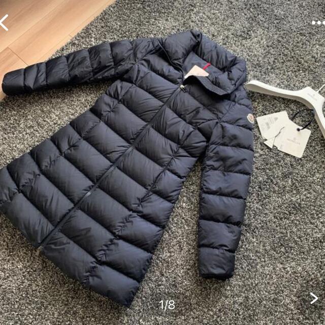 2022新作モデル MONCLER 美品 サイズ1 レディース ネイビー GIE