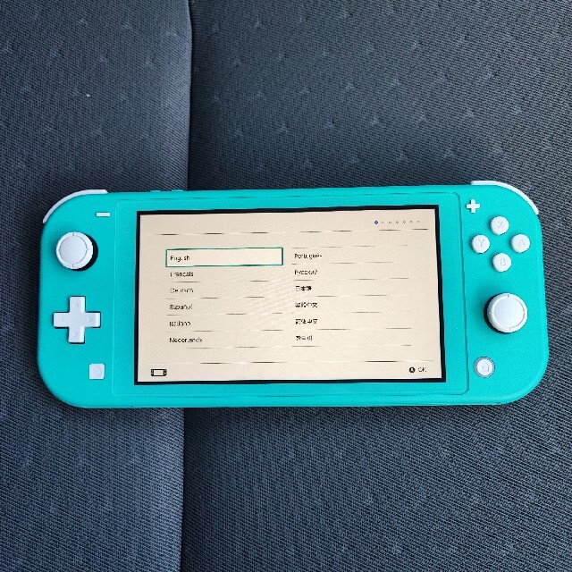 値下げ　美品　NintendoSwitch　Lite ターコイズ