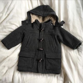 ベビーギャップ(babyGAP)のbabygap コート ダッフルコート グローバルワーク オールドネイビー 95(コート)