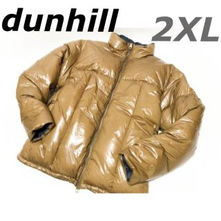 ダンヒル(Dunhill)のダンヒル dunhill シャイニー ダウンジャケット キャメル(ダウンジャケット)