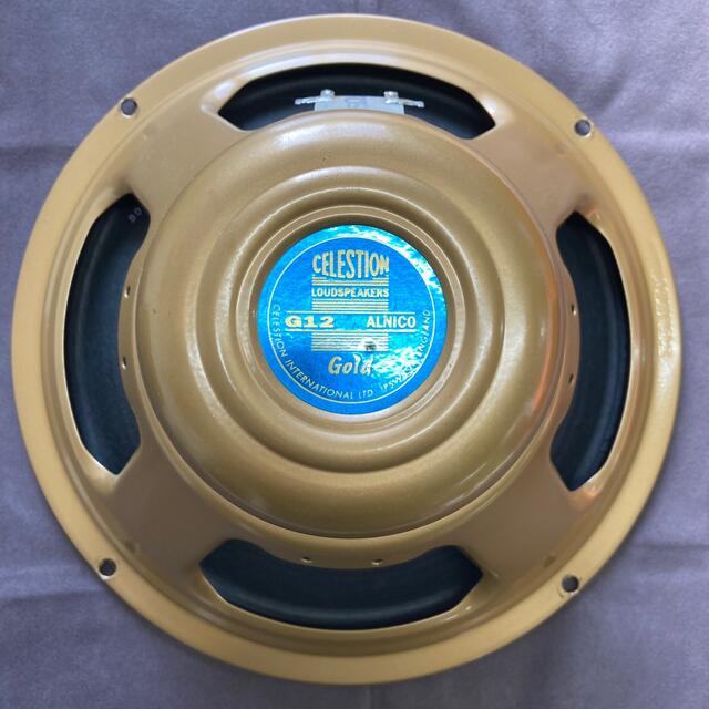 【CELESTION】G12 ALNICOGOLD 15Ω（12インチ） 楽器のギター(ギターアンプ)の商品写真