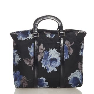 プラダ(PRADA)の美品 プラダ 花柄 ハンドバッグ ショルダーバッグ 2WAY レディース(ハンドバッグ)