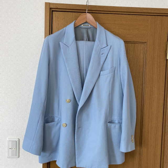 COMOLI - AURALEE MOHAIR KERSEY setupの通販 by 無言購入可能|コモリ