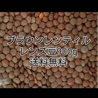 レンズ豆900g/Brown Lentil 乾燥豆(米/穀物)