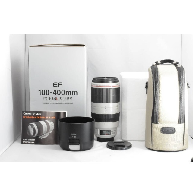無地・新色登場! 動作品 カビくもりあり Canon EF 100-400mm L IS USM