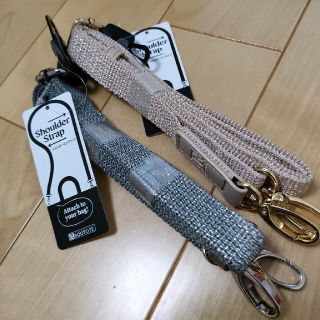 ルートート(ROOTOTE)の新品タグ付き　専用☆ルートート　ストラップ　ゴールド＆シルバー(その他)