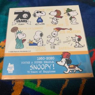 ピーナッツ(PEANUTS)のスヌーピー タウンショップ限定 ブロックメモ(キャラクターグッズ)