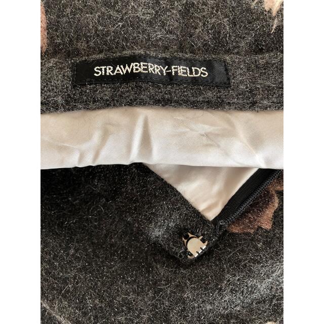 STRAWBERRY-FIELDS(ストロベリーフィールズ)のストロベリーフィールズ　スカート レディースのスカート(ひざ丈スカート)の商品写真