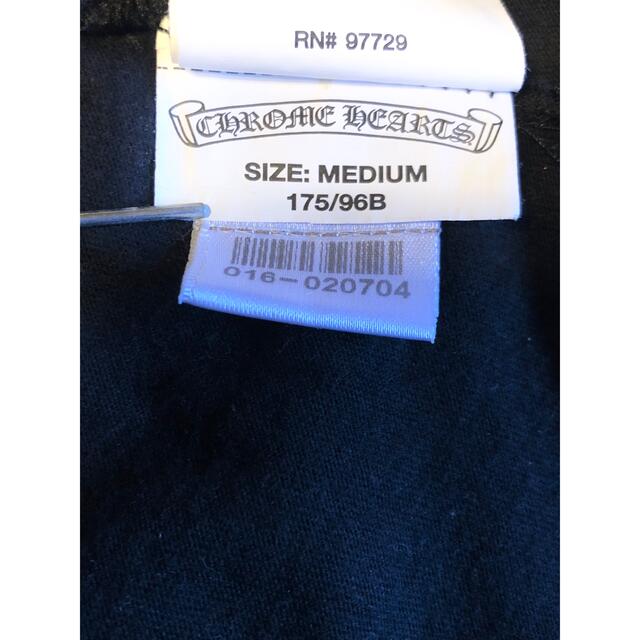 Chrome Hearts(クロムハーツ)のクロムハーツ バックプリント ロゴ ダガー TEE 着 メンズのトップス(Tシャツ/カットソー(半袖/袖なし))の商品写真