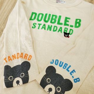 ダブルビー(DOUBLE.B)のDOUBLE.B  110 ロングTシャツ(Tシャツ/カットソー)