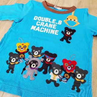 ダブルビー(DOUBLE.B)のDOUBLE.B  110 ロングTシャツ(Tシャツ/カットソー)