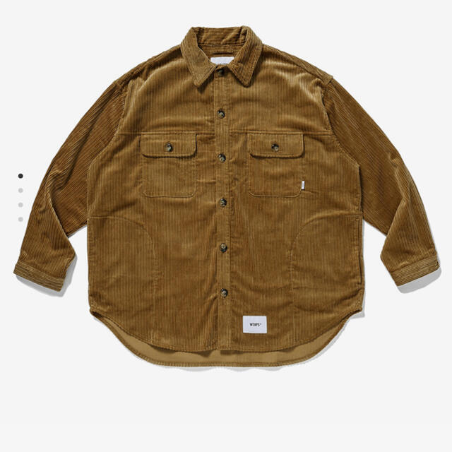 WCPO / LS / COTTON. CORDUROY CAMEL LARGE