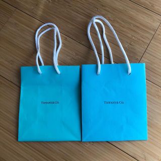 ティファニー(Tiffany & Co.)のティファニーショップバック2個(ショップ袋)