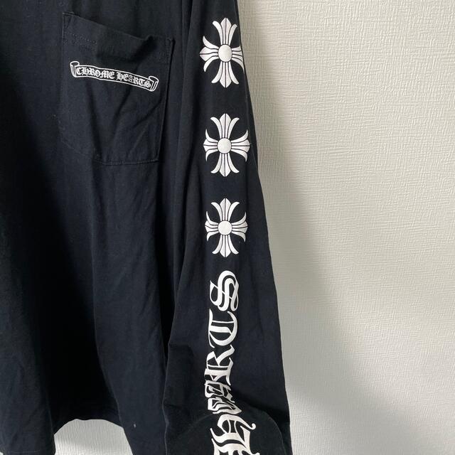 Chrome Hearts(クロムハーツ)のクロムハーツ ロンT Mサイズ Tシャツ 黒 メンズのトップス(Tシャツ/カットソー(七分/長袖))の商品写真