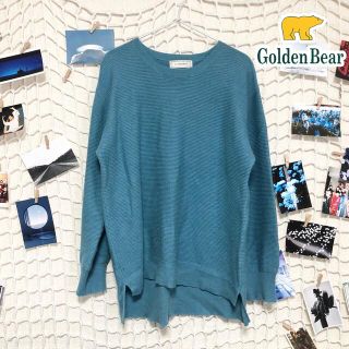 ゴールデンベア(Golden Bear)のGolden bear ニット ブルー(ニット/セーター)