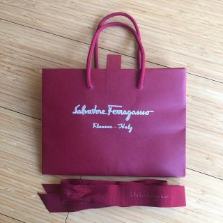 サルヴァトーレフェラガモ(Salvatore Ferragamo)のフェラガモ ショップバッグ&リボン(ショップ袋)