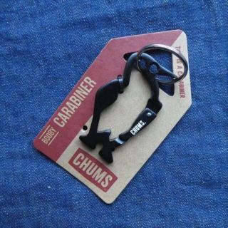 チャムス(CHUMS)のCHUMS Booby Carabiner CH62-1192 Black 新品(キーホルダー)