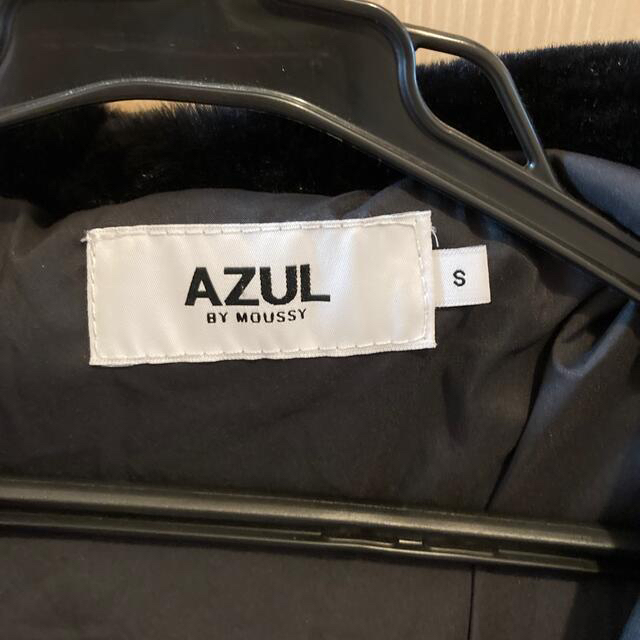 AZUL by moussy(アズールバイマウジー)のAZUL  ショートコート　ブラック　Ｓ レディースのジャケット/アウター(毛皮/ファーコート)の商品写真