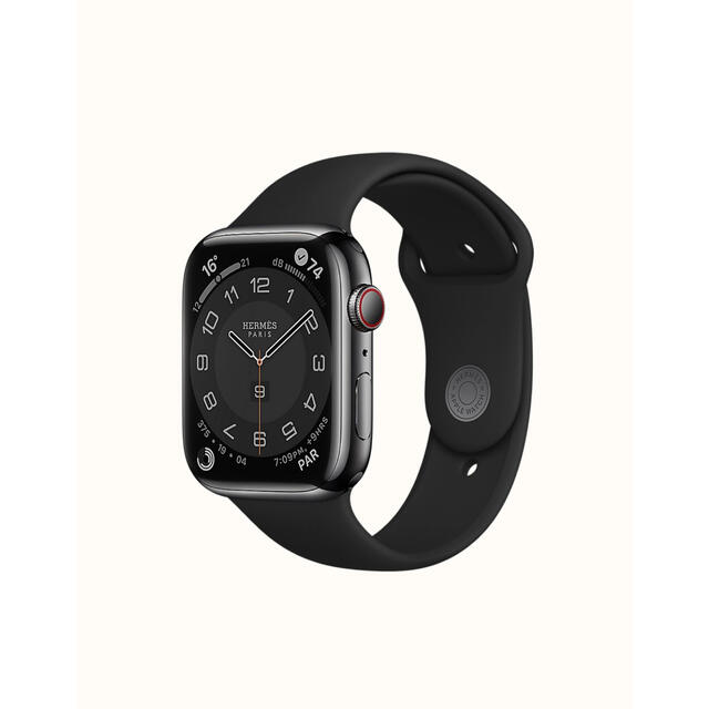 Apple Watch - 最新Apple Watch Hermès Series 7 スペースブラックの