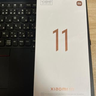 アンドロイド(ANDROID)の新品シュリンク付き　Xiaomi 11 T 8 　セレスティアルブルー　シャオミ(スマートフォン本体)