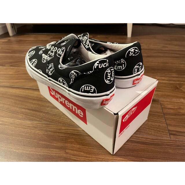 Supreme(シュプリーム)の新品未使用品　Supreme VANS Era Fuck Em ブラック メンズの靴/シューズ(スニーカー)の商品写真