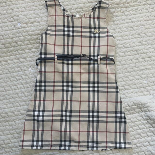 BURBERRY(バーバリー)のバーバリー　ワンピース　100cm キッズ/ベビー/マタニティのキッズ服女の子用(90cm~)(ワンピース)の商品写真