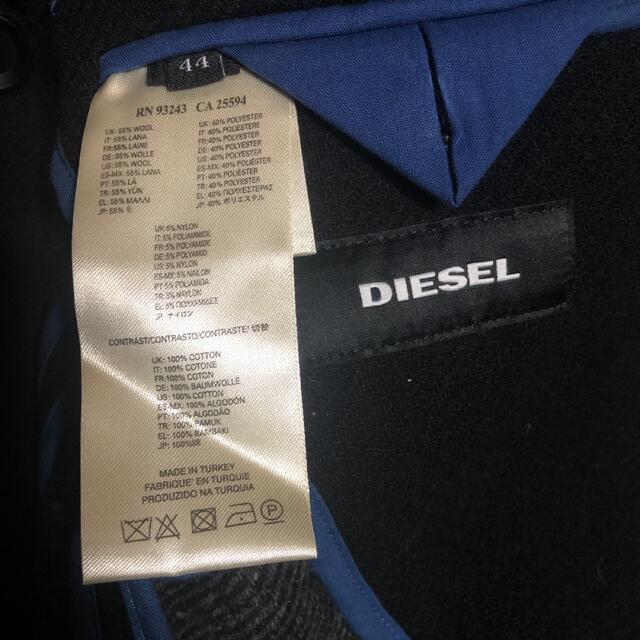 DIESEL(ディーゼル)のディーゼル　コート メンズのジャケット/アウター(チェスターコート)の商品写真