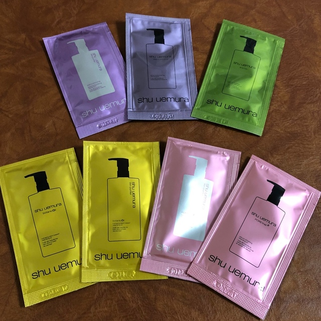 shu uemura(シュウウエムラ)のシュウウエムラ クレンジング 7包 ② コスメ/美容のスキンケア/基礎化粧品(クレンジング/メイク落とし)の商品写真