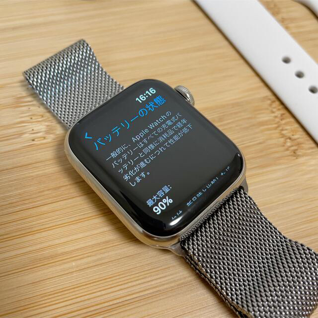 最終値下げ! Apple Watch series4ステンレスモデル-