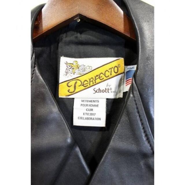 デムナ期 VETEMENTS×Schott riders レザーライダースの通販 by デムナ期 VETEMENTS×Schott riders レザーライダースの通販 by