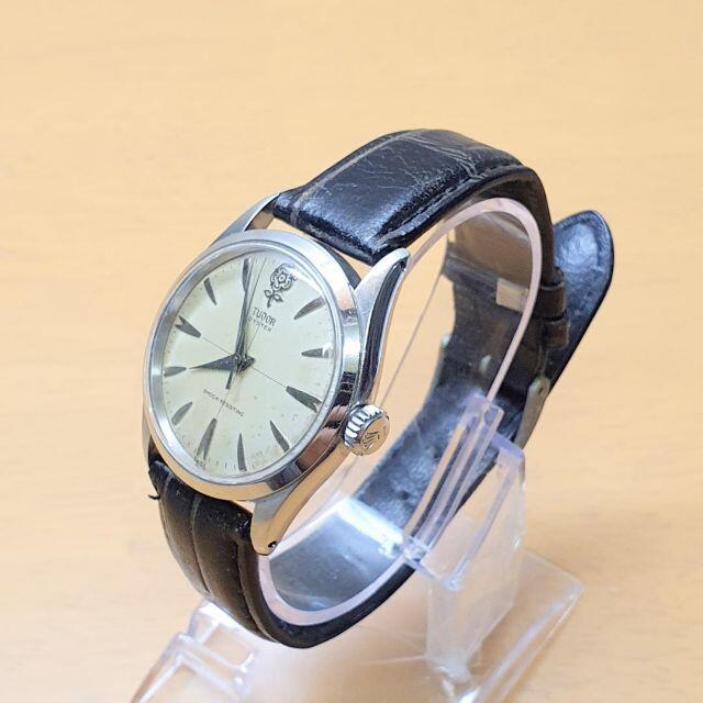 Tudor(チュードル)のTUDOR チュードル デカ 薔薇 メンズ 【稼働品】 腕時計 アンティーク メンズの時計(腕時計(アナログ))の商品写真