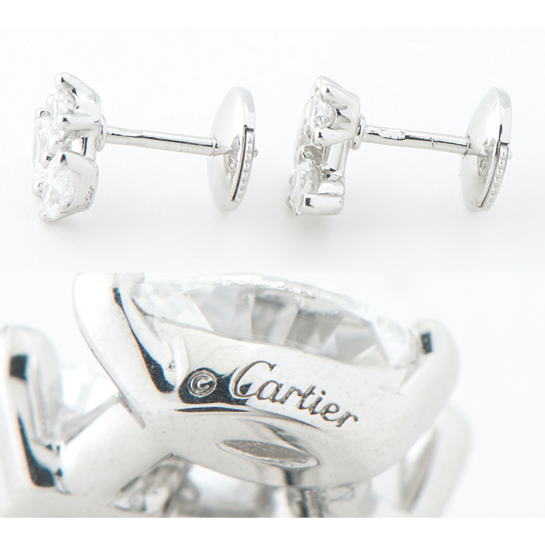 Cartier(カルティエ)のカルティエ ブロッサム  ダイヤモンド  ピアス レディースのアクセサリー(ピアス)の商品写真