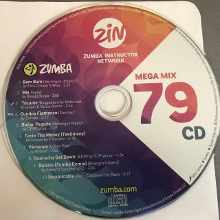 ズンバ(Zumba)のzumba CD megamix79 ズンバ　メガミックス(クラブ/ダンス)