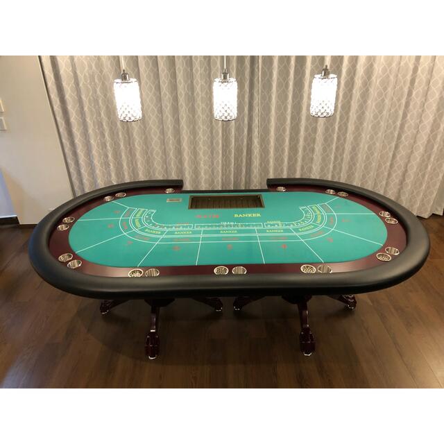 ビッグバカラ　バカラテーブル　バカラ　baccarat 本格カジノ仕様！ エンタメ/ホビーのテーブルゲーム/ホビー(トランプ/UNO)の商品写真