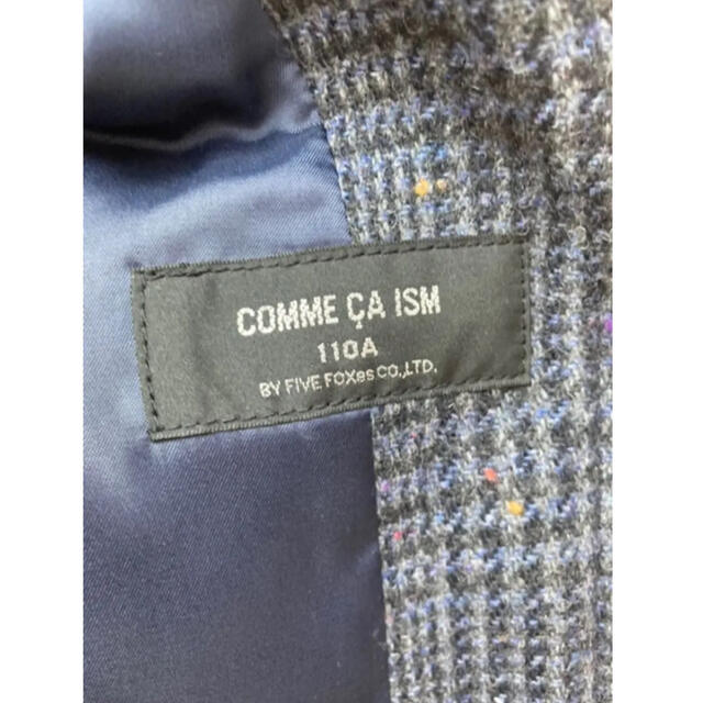 COMME CA ISM(コムサイズム)の【美品】COMME CA ISM（コムサイズム）　ジャケット　110㎝ キッズ/ベビー/マタニティのキッズ服男の子用(90cm~)(ジャケット/上着)の商品写真