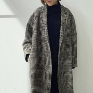 アパルトモンドゥーズィエムクラス(L'Appartement DEUXIEME CLASSE)の【L'Appartement】 Check W Coat(ロングコート)