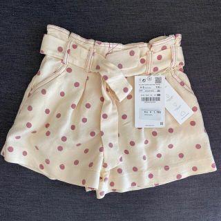 ザラキッズ(ZARA KIDS)のZARAキッズ　ドット柄　ショートパンツ(パンツ/スパッツ)