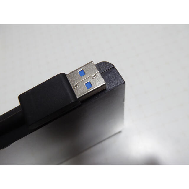 Buffalo(バッファロー)のBUFFALO ポータブルブルーレイドライブ BRXL-PTV6U3-BKA スマホ/家電/カメラのPC/タブレット(PC周辺機器)の商品写真