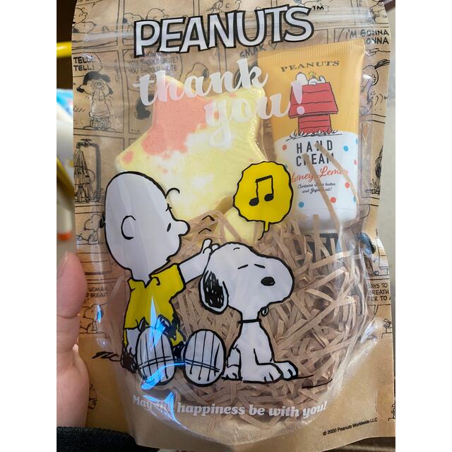 PEANUTS(ピーナッツ)のピーナッツ ハッピーギフト ハニーレモン コスメ/美容のボディケア(ハンドクリーム)の商品写真