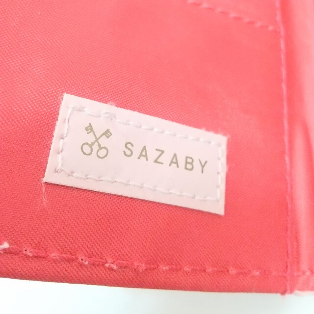 SAZABY(サザビー)のSAZABY サザビー ミニウォレット エナメル ３つ折り ピンク ミニ財布 レディースのファッション小物(財布)の商品写真