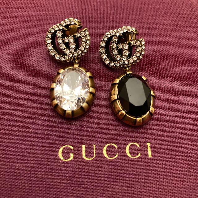 Gucci   美品GUCCI クリスタルストーンピアス テテ着用 ジミン着用