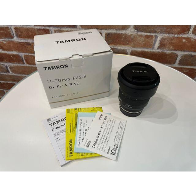 新作グッ TAMRON - タムロン 11-20mm F2.8 Di III-A RXD ソニーE B060 レンズ(ズーム)