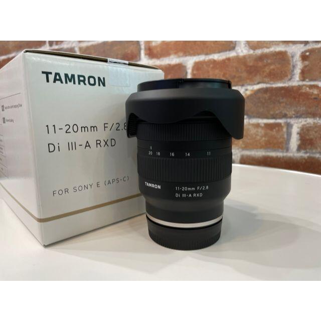 TAMRON(タムロン)のタムロン 11-20mm F2.8 Di III-A RXD ソニーE B060 スマホ/家電/カメラのカメラ(レンズ(ズーム))の商品写真