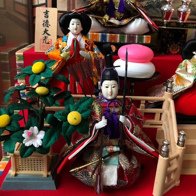 吉徳大光】階段欄干付き七人飾り雛人形 ひな人形 ひな祭り オルゴール 吉徳大光】階段欄干付き七人飾り雛人形 ひな人形 ひな祭り オルゴール