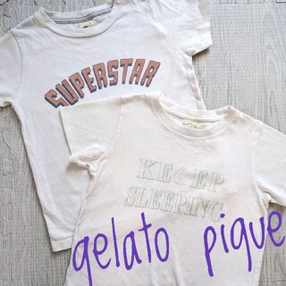 ジェラートピケ(gelato pique)のgelato pique　Tシャツ2枚セット(Tシャツ/カットソー)